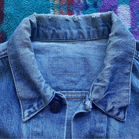 VTG Levi’s Authentic Distressed Trucker Jean Jacket. Type 3 from the 80’s. M/L - Picture 9 of 16
